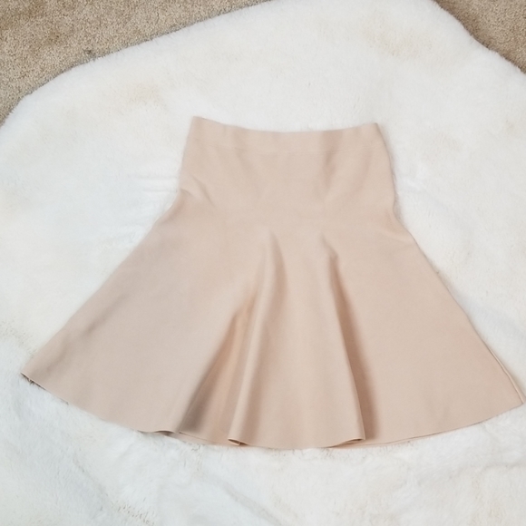 BCBG Max | Ingrid a-line skirt in bare pink - Picture 2 of 7